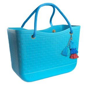 BocaBagg (Aqua) Large EVA Tote Bag-Like Bogg Bag